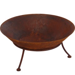 Eldstad Utomhus, Obehandlad, Ø 60 cm.